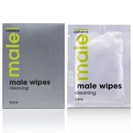 COBECO - MALE WIPES CLEANING 6 X 2.5ML